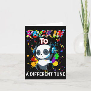 Rakken naar een ander Tune Panda Autisme bewustzij Kaart