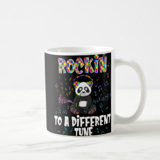 Rakken naar een ander Tune Panda Autisme bewustzij Koffiemok