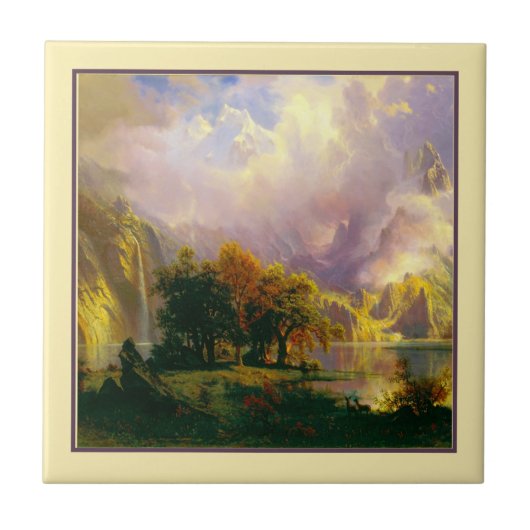 Rakkeramische tegel tegeltje (Voorkant)