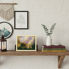 Rakkergebergte voor sereniteit fotoplaat