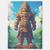 “Raksasa Nusantara” (Giant of the Archipelago) Magneet (Voorkant)