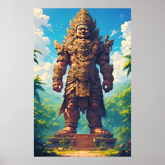 “Raksasa Nusantara” (Giant of the Archipelago) Poster (Voorkant)
