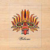 Raksha Acryl Uitnodigingen (Voorkant)