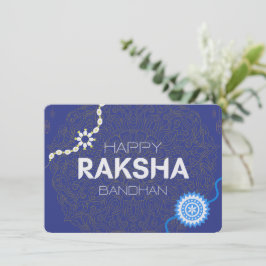 Raksha Bandhan Bliss – Broer Zuster Band Voor Alti Feestdagenkaart