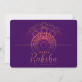 Raksha Bandhan Feestdagenkaart (Voorkant)