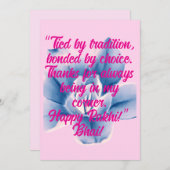 Raksha Bandhan Kaart (Voorkant / Achterkant)