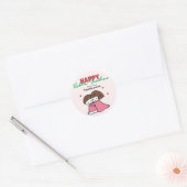 Raksha Bandhan Ronde Sticker (Envelop)