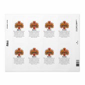 Raksha Mask Etiket (Full Sheet)