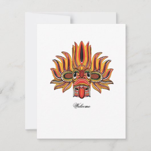 Raksha RSVP Kaartje (Voorkant)