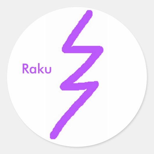 Raku Sticker (Voorkant)