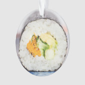 Râle de sushi Poisson et riz (devant)