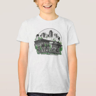 Raleigh City North Carolina Verenigde Staten Tri-Blend Shirt