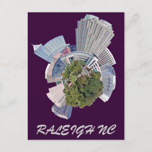 raleigh nc briefkaart