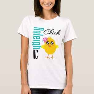 Raleigh NC Chick T-shirt