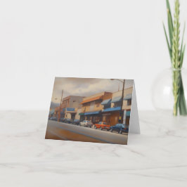 Raleigh NC Hillsborough Street 1980s Notitiekaartje