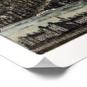 Raleigh, NC Panorama Map - 1872 Poster (Hoek)