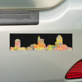 RALEIGH, NOORD CAROLINA WB1 - BUMPERSTICKER (Op auto)