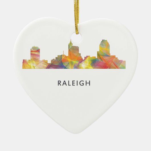 RALEIGH, NOORD CAROLINA WB1 - KERAMISCH ORNAMENT (Voorkant)
