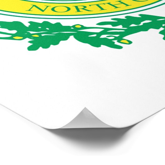 Raleigh, North Carolina Seal Poster (Hoek)