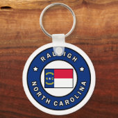 Raleigh North Carolina Sleutelhanger (Voorkant)