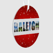 Raleigh North Carolina Travel Photos de Noël (devant)