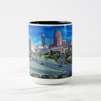 Raleigh Skyline Tweekleurige Koffiemok