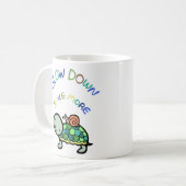 Ralentissez une tasse plus lente d'escargot de (Devant gauche)