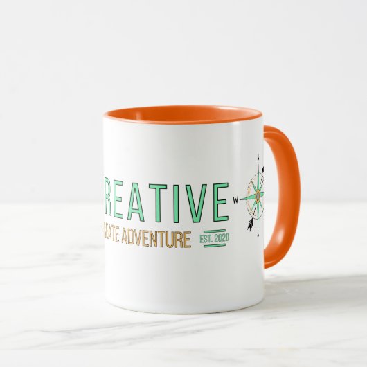 Raley Creative 11oz Mug (Devant droit)