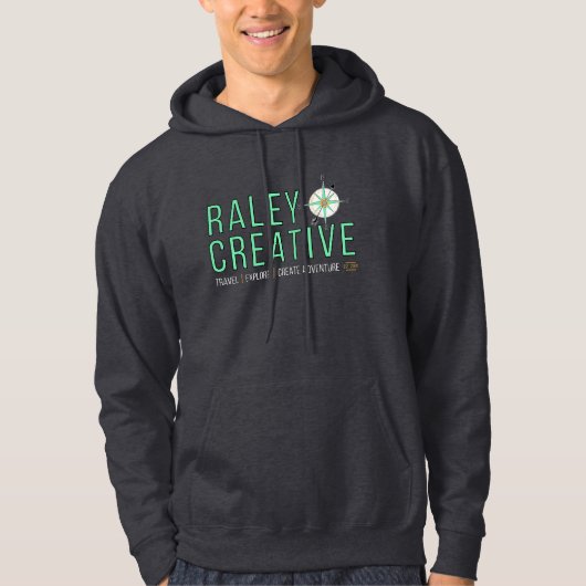Raley Creative Dark Gray Hoodie (Voorkant)