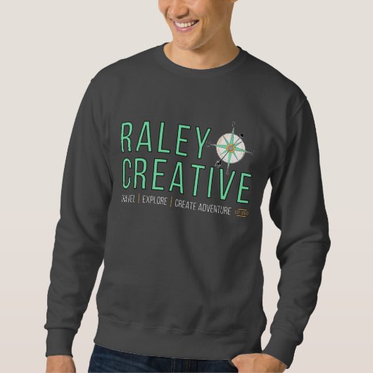 Raley Creative Dark Grey Sweatshirt (Devant)