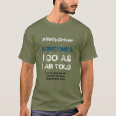 Rally Driver T-Shirt - As I't (Voorkant)