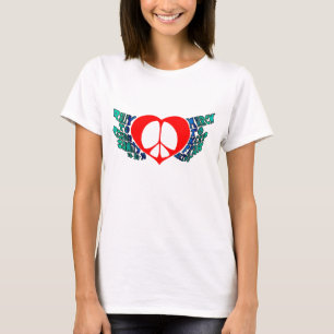 Rally om Sanity Peace Wings te herstellen T-shirt