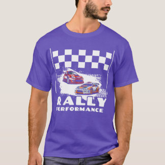Rally Performance Motorsport Raceauto vintage fa T-shirt