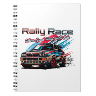 RALLY RACE  - WANNEER SNELHEID DE WILDE KANT ONTMO NOTITIEBOEK