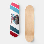 RALLY RACE - WANNEER SNELHEID ONTMOET WILD SIDE! SKATEBOARD (Voorkant)