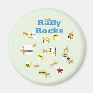 Rally Rocks Magneet