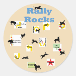 Rally Rocks Ronde Sticker