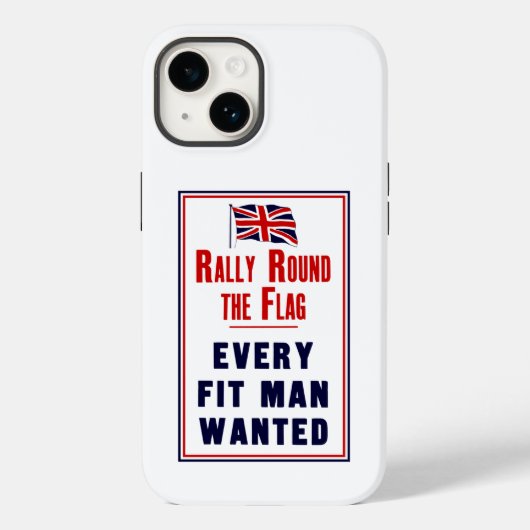 Rally Round the Flag ~ Elk passend Man Gezocht Hoe Case-Mate iPhone Case (Achterkant)