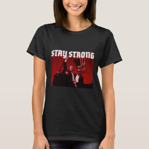 Rally schieten Blijf sterk in 2024 T-shirt