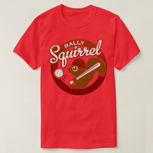 Rally Squirrel T-shirt (Design voorkant)
