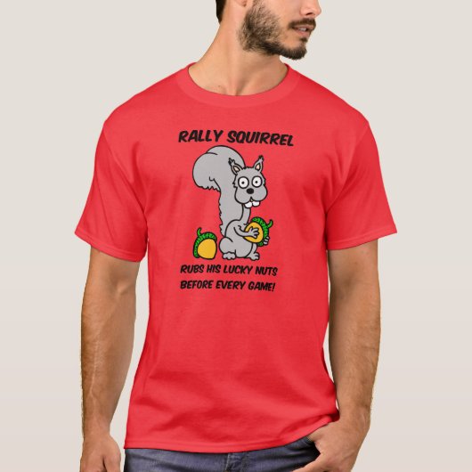 rally squirrel t-shirt (Voorkant)