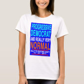 Rally to Restore Sanity T-shirt for Dems (Voorkant)