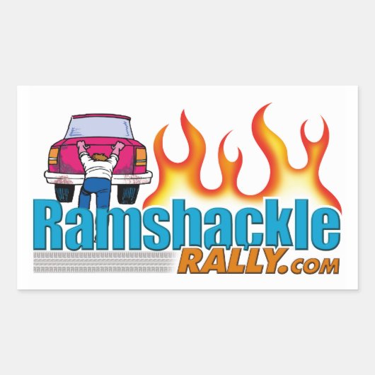 Rallye Ramshacket - Stickers ronds (Devant)