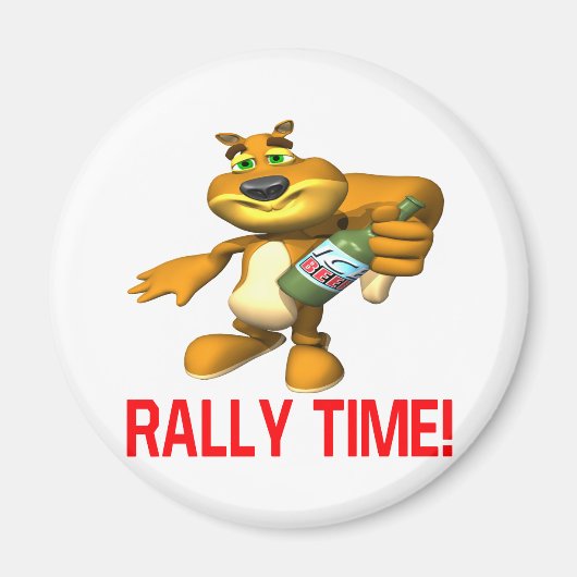 rallytijd magneet (Voorkant)