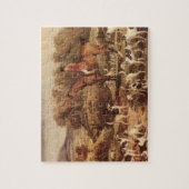 Ralph Lambton en zijn honden door James Ward Legpuzzel (Verticaal)