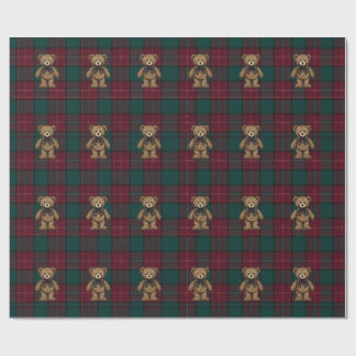 Ralph Lauren Inspired Tartan Plaid Wrapping Paper Cadeaupapier