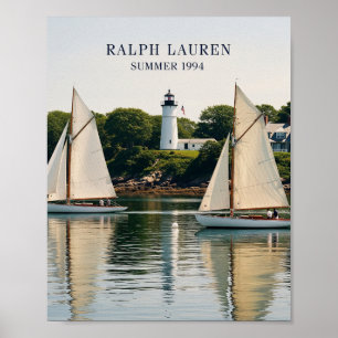Ralph Lauren Zomer Jacht Poster