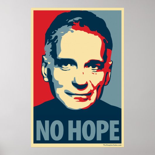 Ralph Nader - No Hope : Poster de l'OHP (Devant)