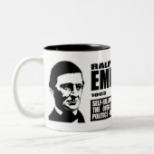 Ralph Waldo Emerson Mok1 Tweekleurige Koffiemok (Links)