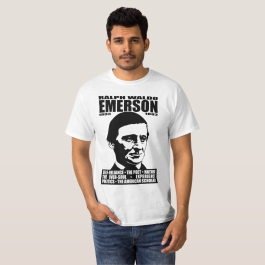 Ralph Waldo Emerson Shirt 1 (Voorkant volledig)